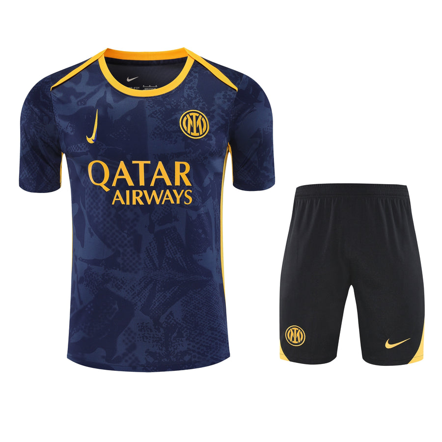 Kit Shirt + Shorts Inter Milan Blue/Black Training 25/26
