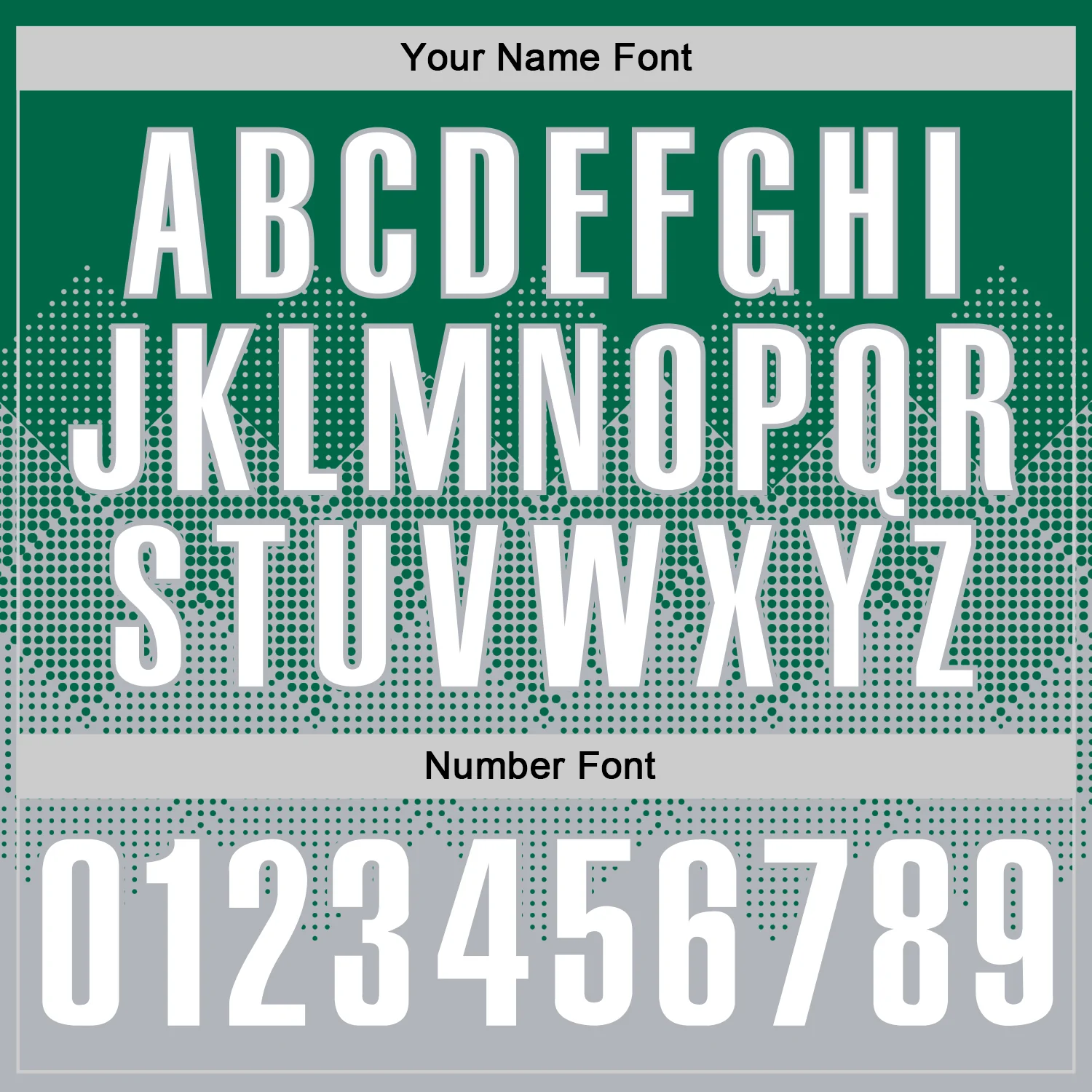 Custom Kelly Green White-Gray 3D Gradient Square Shape Performance Polo Shirt