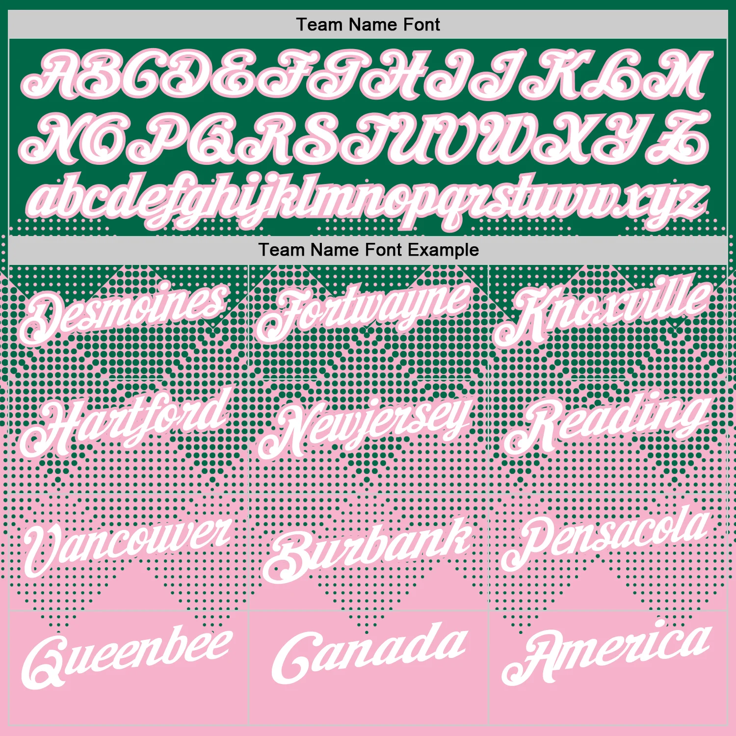 Custom Kelly Green White-Light Pink 3D Gradient Square Shape Performance Polo Shirt