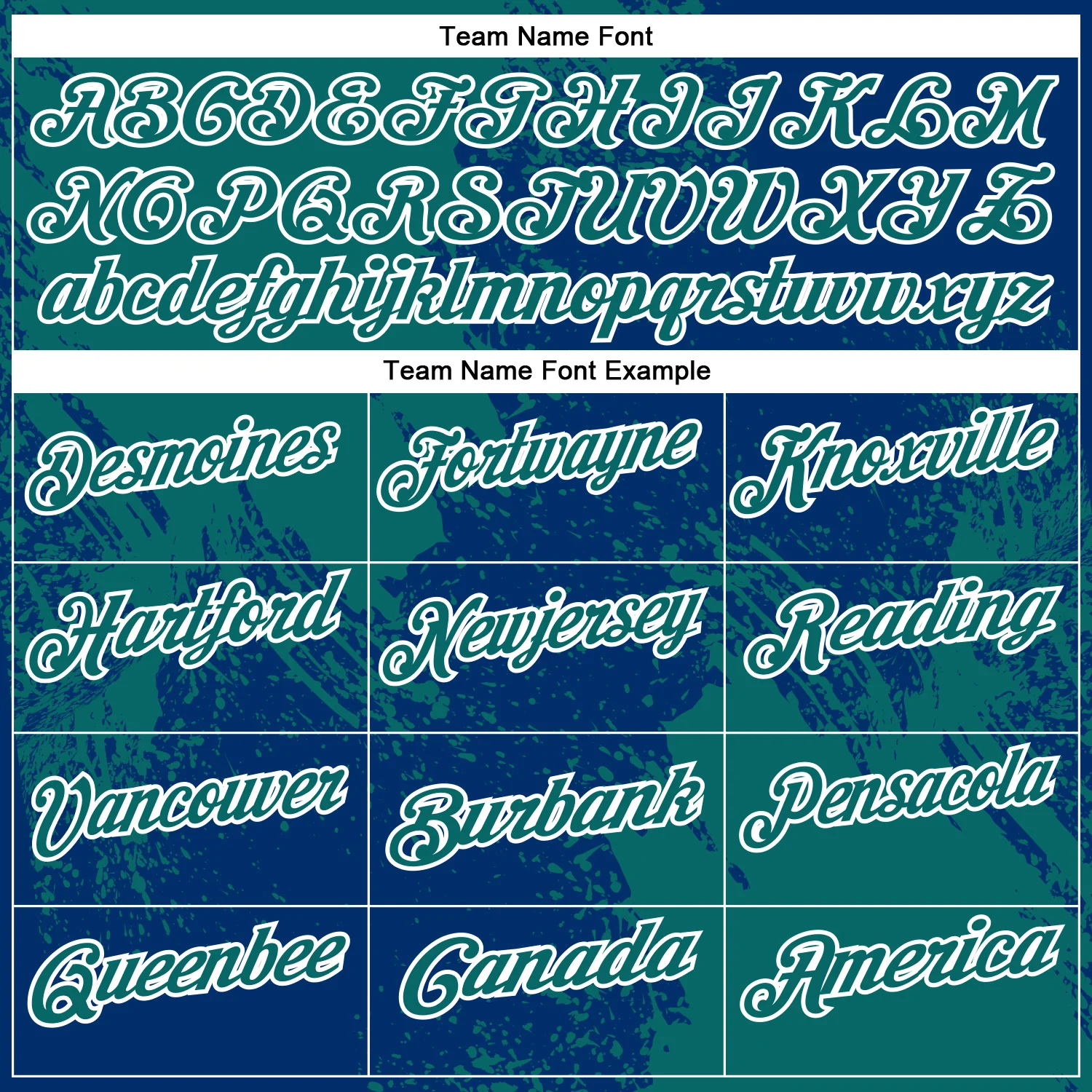 Custom Teal US Navy Blue-White 3D Pattern Design Abstract Brush Stroke Performance Polo Shirt