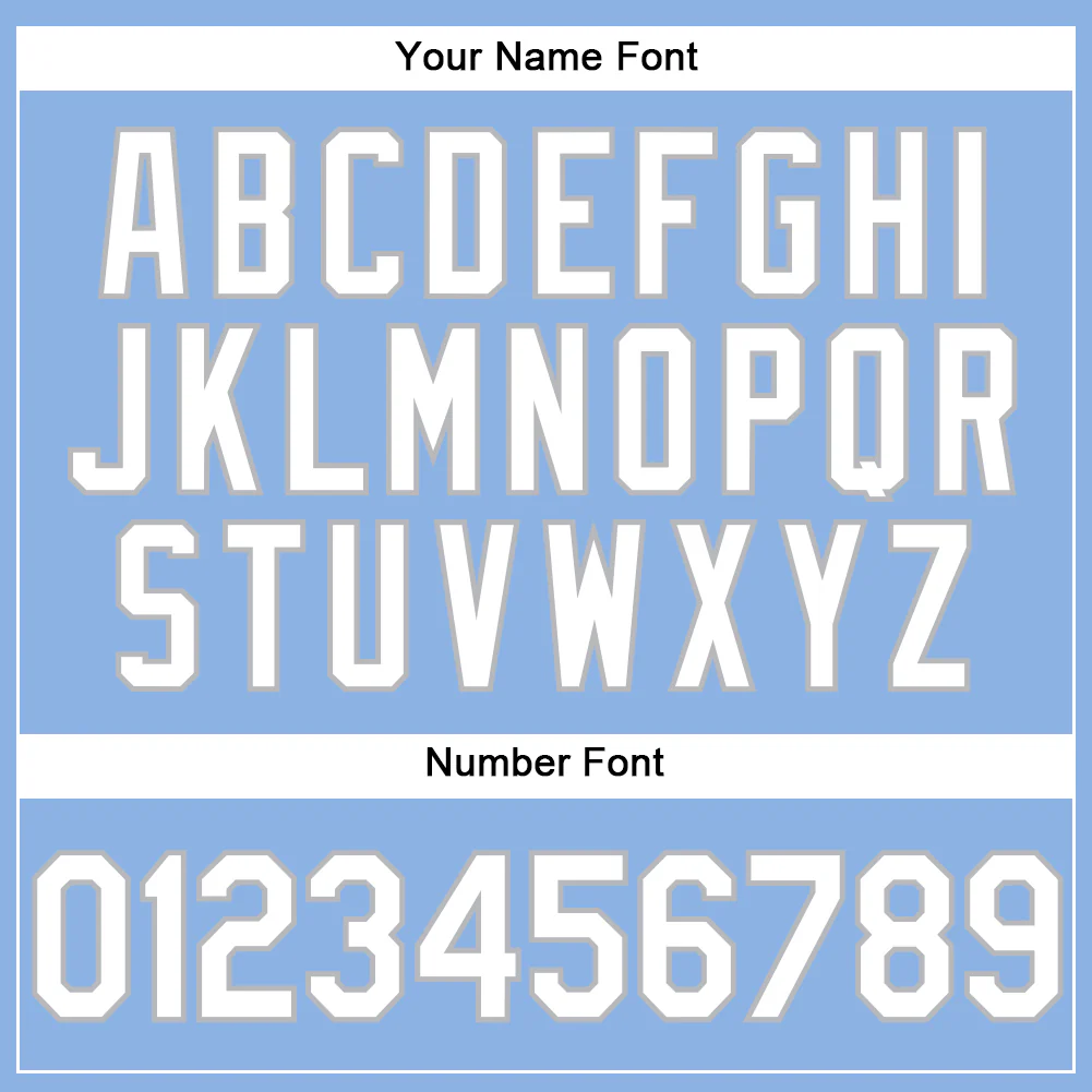 Custom Light Blue White-Gray Performance Vapor Golf Polo Shirt