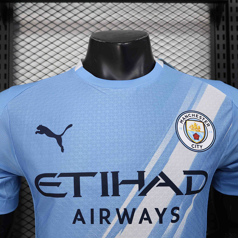 Manchester City Home 25/26 Jersey Player