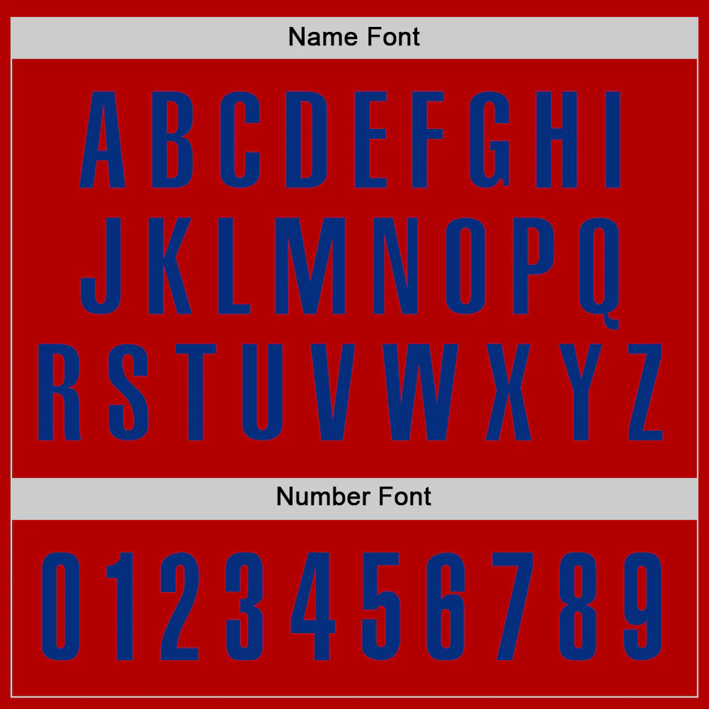 Custom Red Royal Performance Golf Polo Shirt