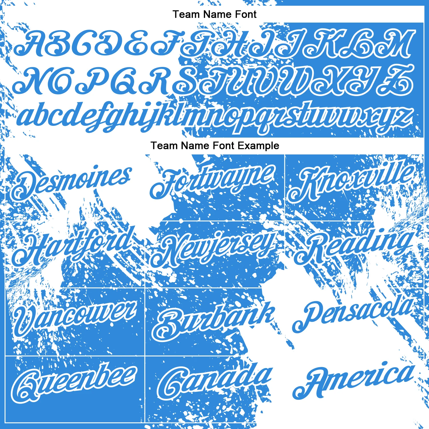 Custom White Powder Blue 3D Pattern Design Abstract Brush Stroke Performance Polo Shirt