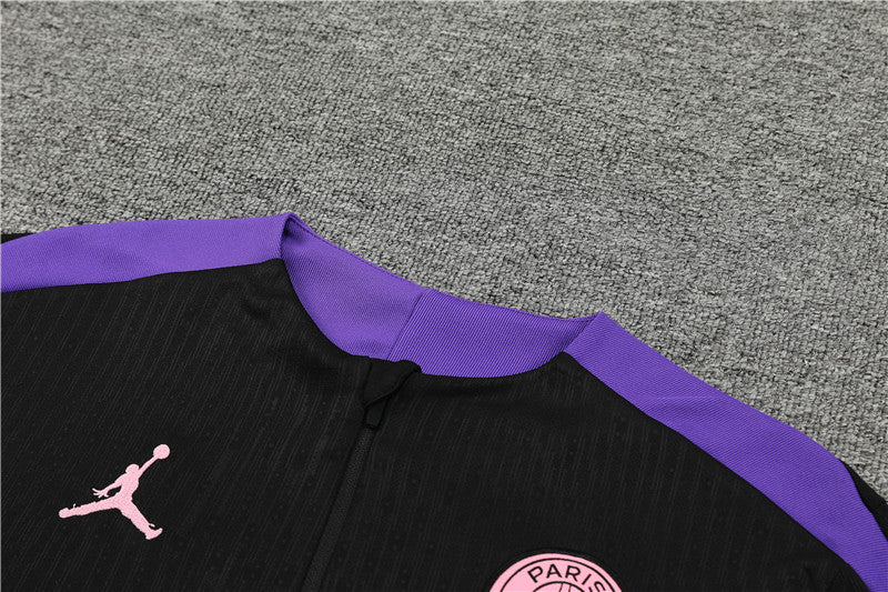 Tracksuit Paris Black/Purple Training 24/25