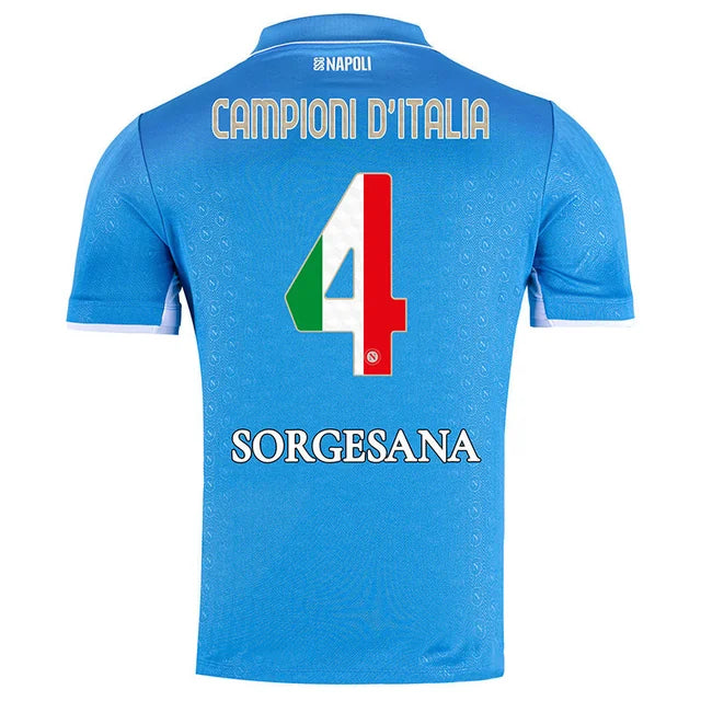 Napoli Home Jersey Champions Special Jersey 24/25