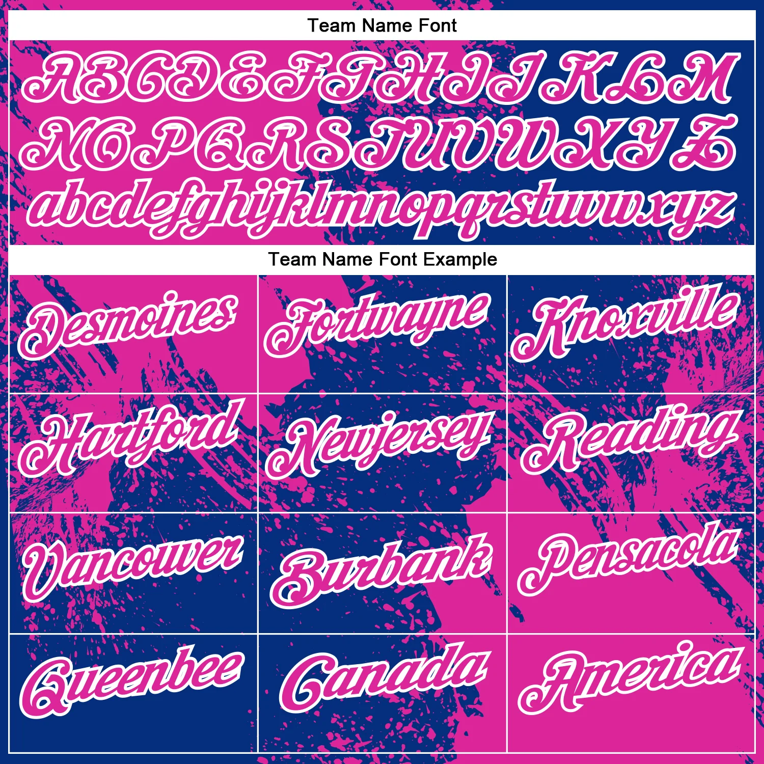 Custom Deep Pink Royal-White 3D Pattern Design Abstract Brush Stroke Performance Polo Shirt