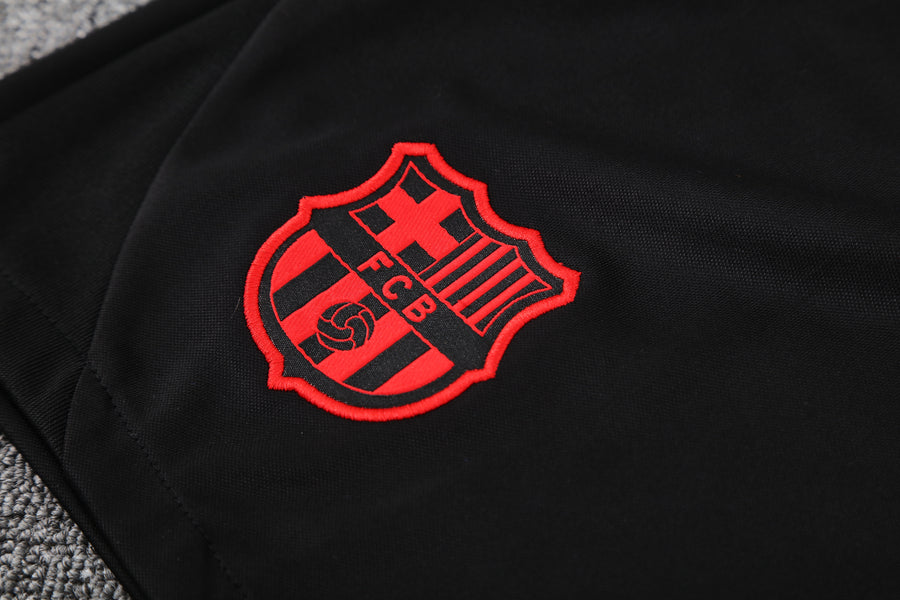 Kit Shirt + Shorts Barcelona Red/Blue/Black Training 25/26