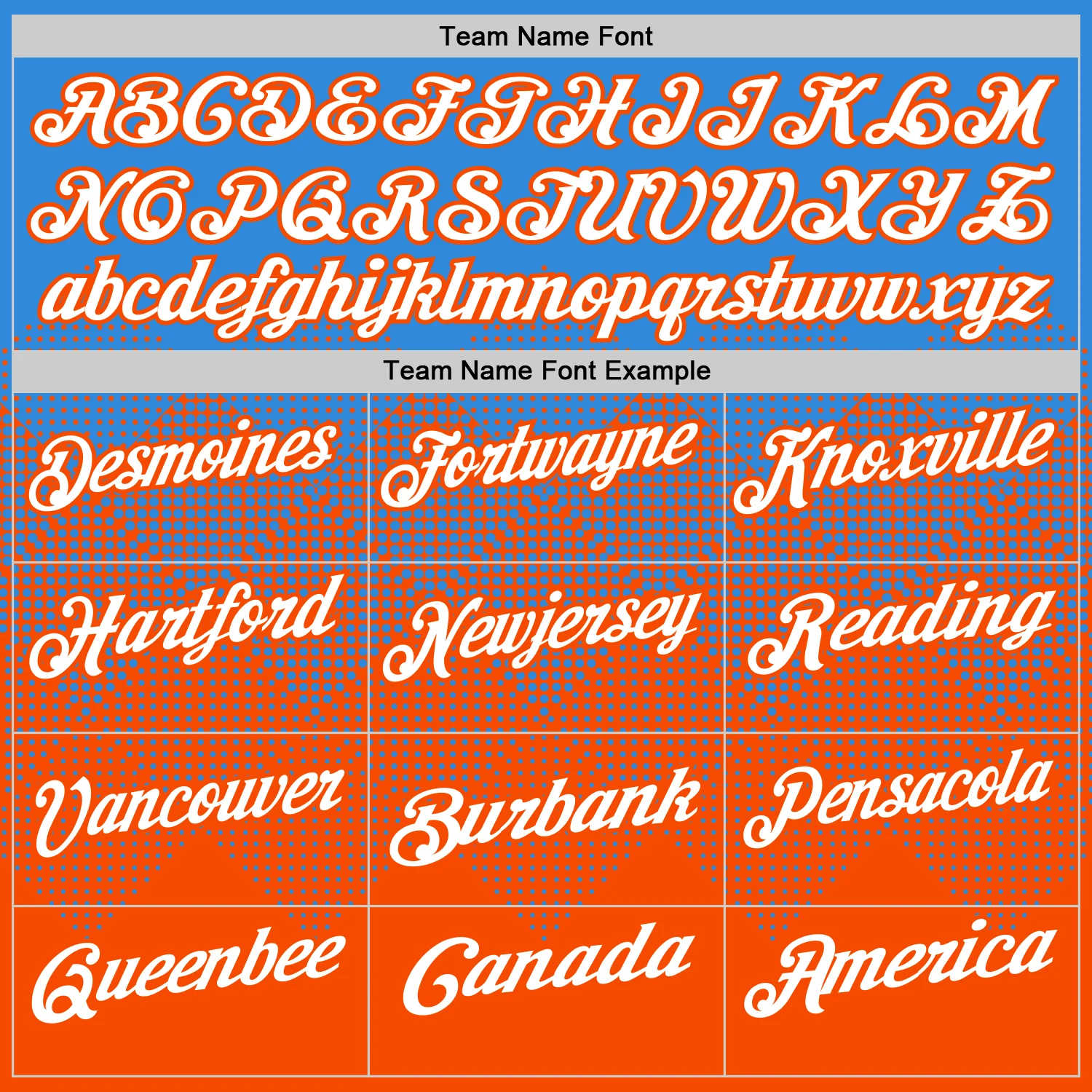 Custom Powder Blue White-Orange 3D Gradient Square Shape Performance Polo Shirt