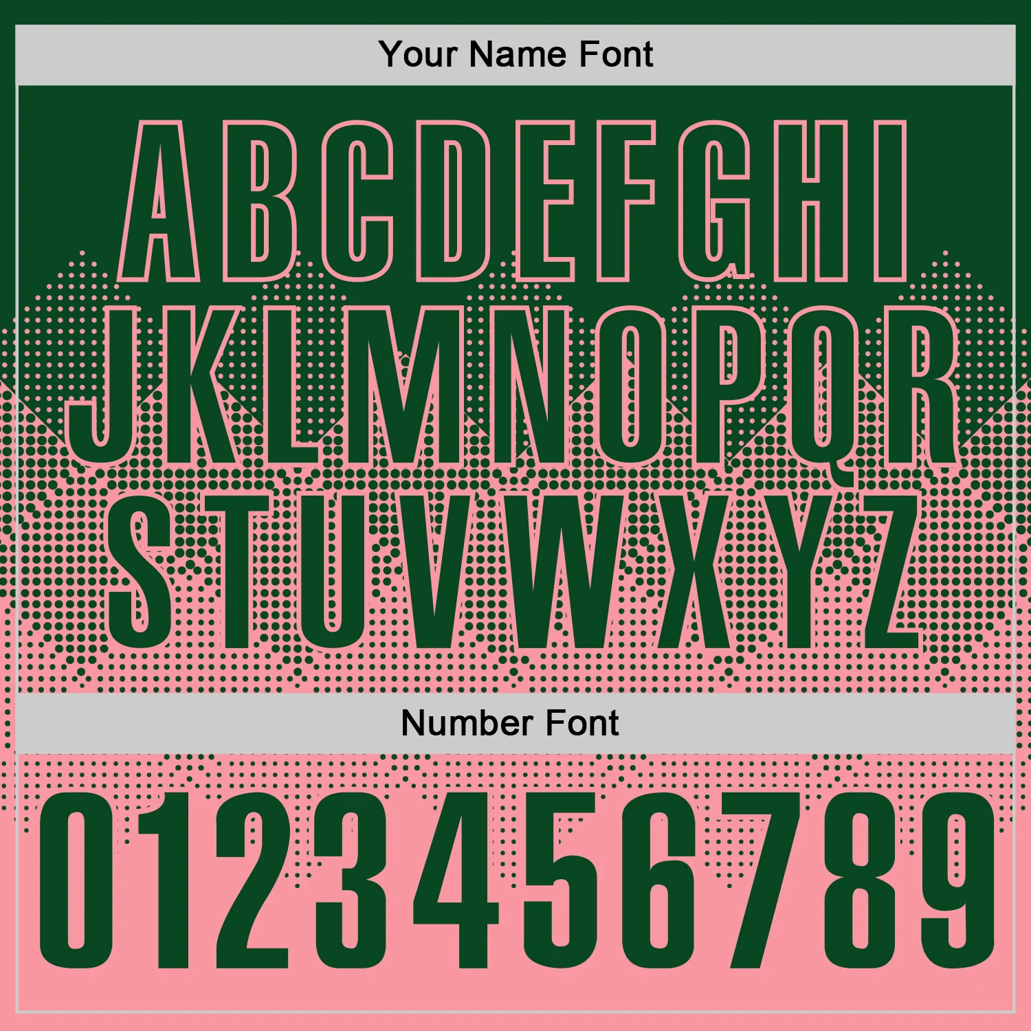 Custom Green Medium Pink 3D Gradient Square Shape Performance Polo Shirt