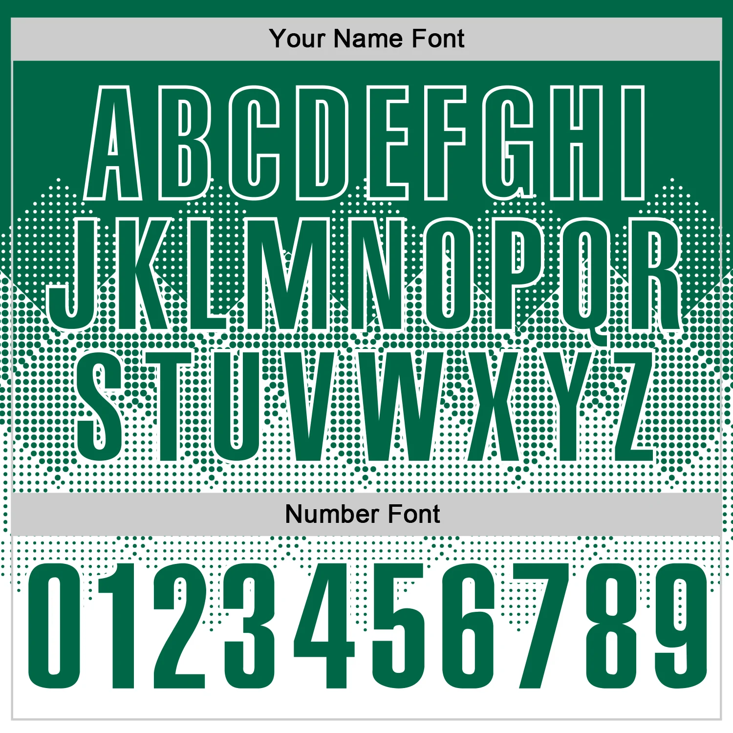 Custom Kelly Green White 3D Gradient Square Shape Performance Polo Shirt