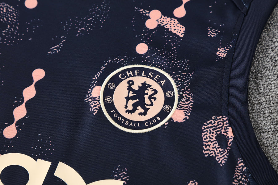 Kit Tank Top + Shorts Chelsea Dark Blue Training 25/26