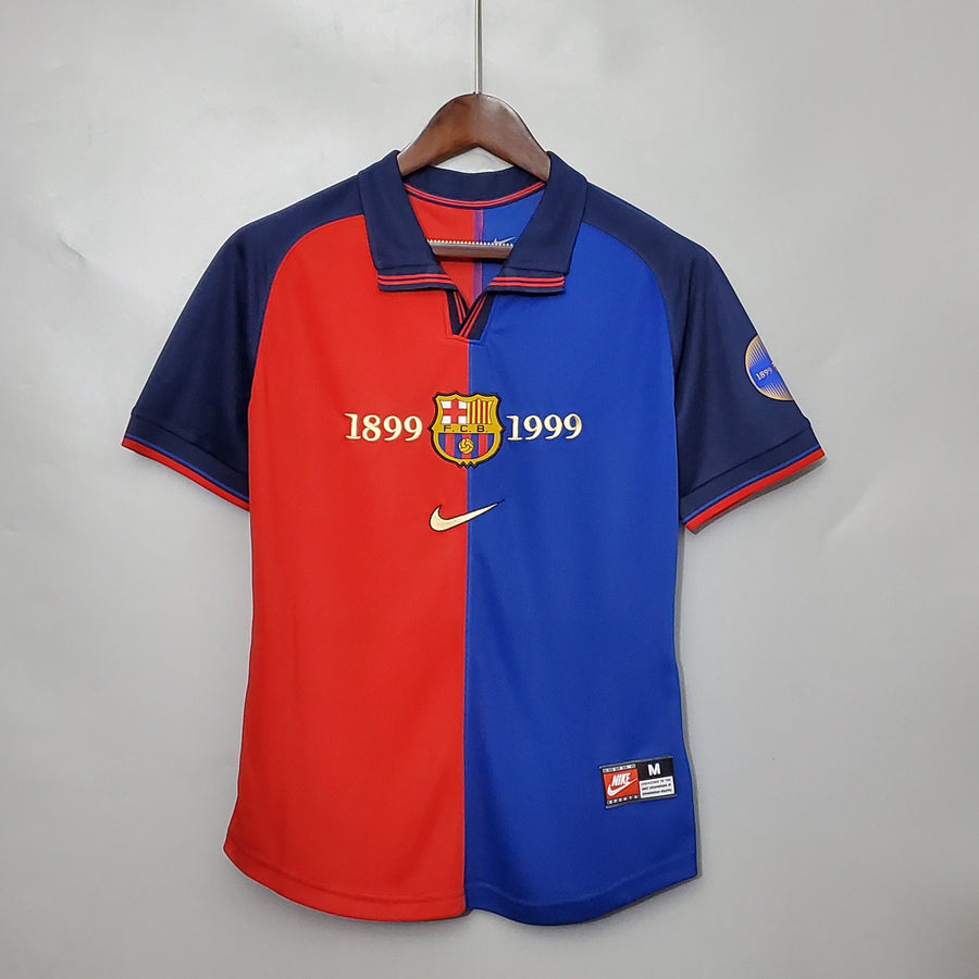 Barcelona Home Jersey Special Edition 100?? Retro