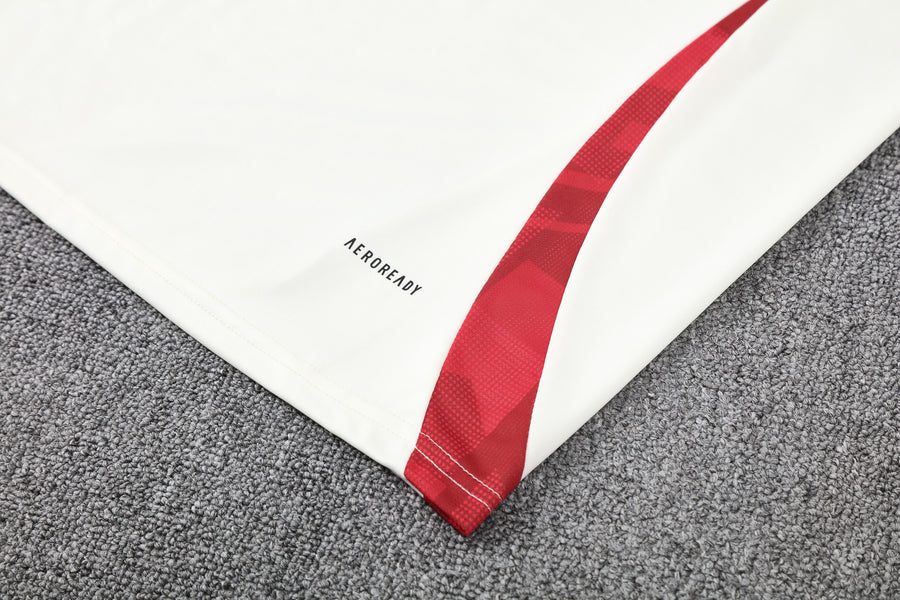 Kit Tank Top + Shorts Manchester United White/Black Training 25/26