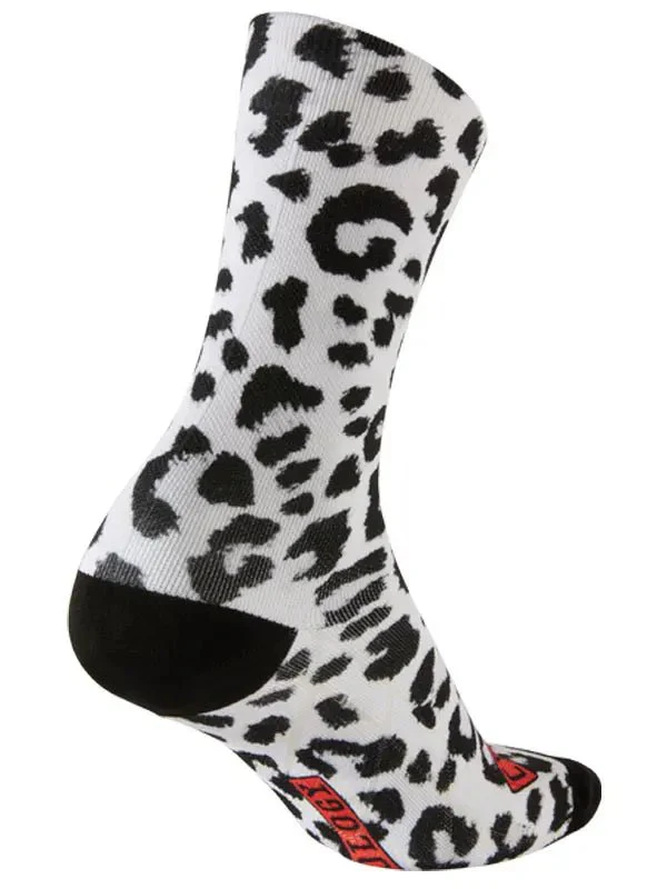 Kitty White Cycling Socks