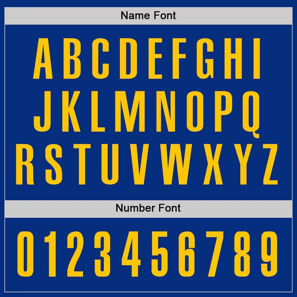 Custom Royal Yellow Performance Golf Polo Shirt