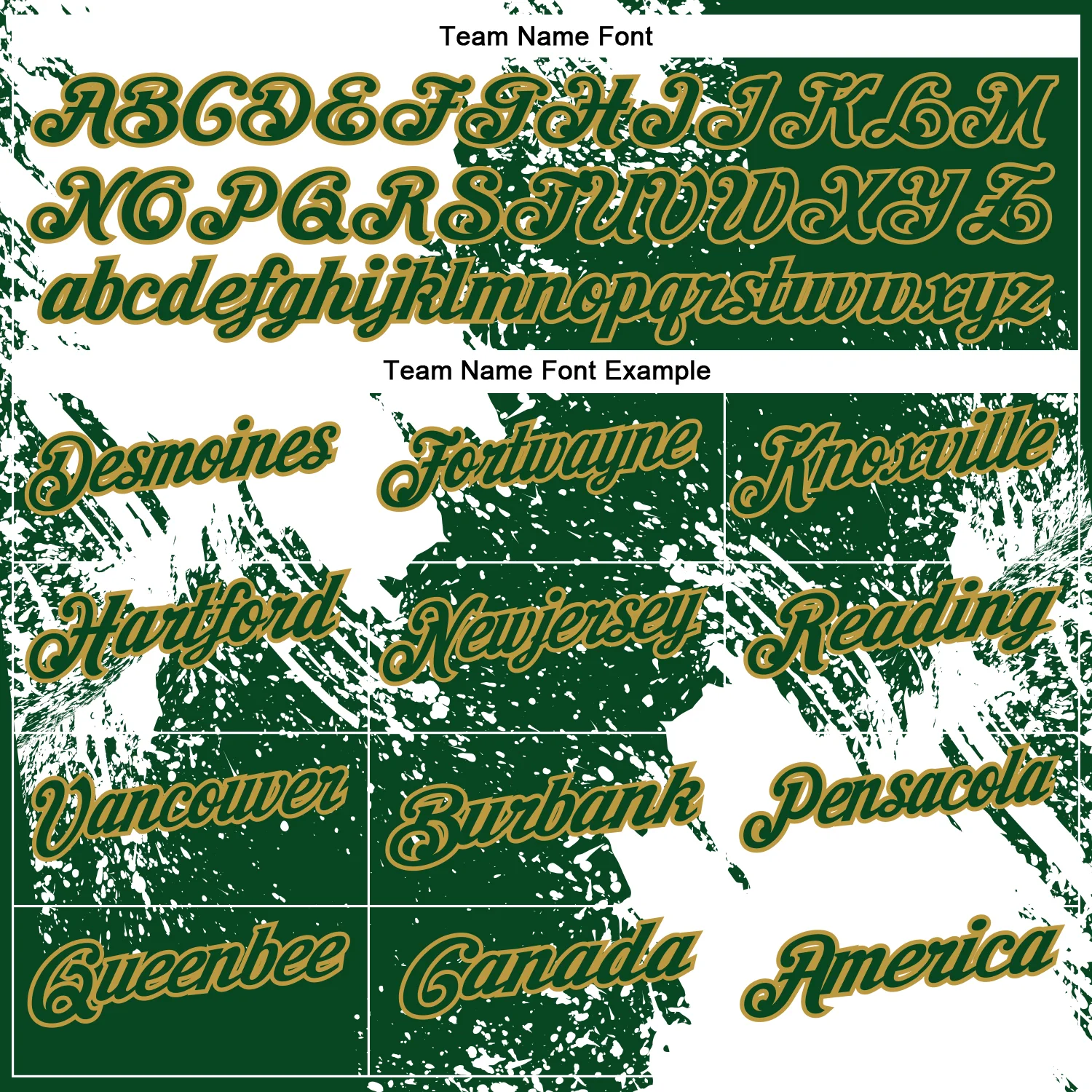 Custom White Green-Old Gold 3D Pattern Design Abstract Brush Stroke Performance Polo Shirt