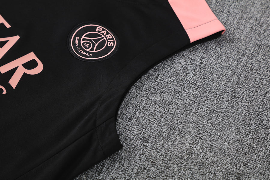 Kit Tank Top + Shorts PSG Black/Pink Training 25/26