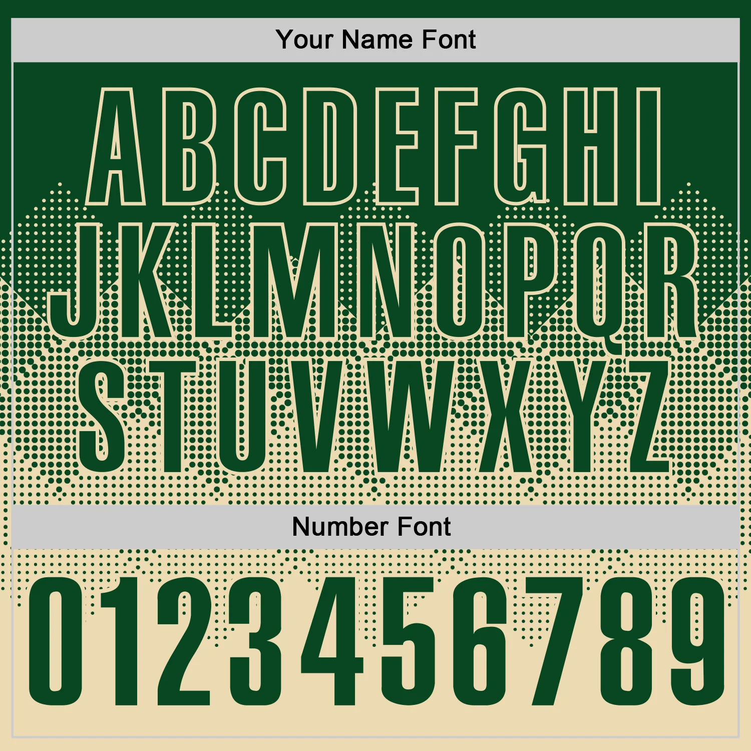 Custom Green Cream 3D Gradient Square Shape Performance Polo Shirt