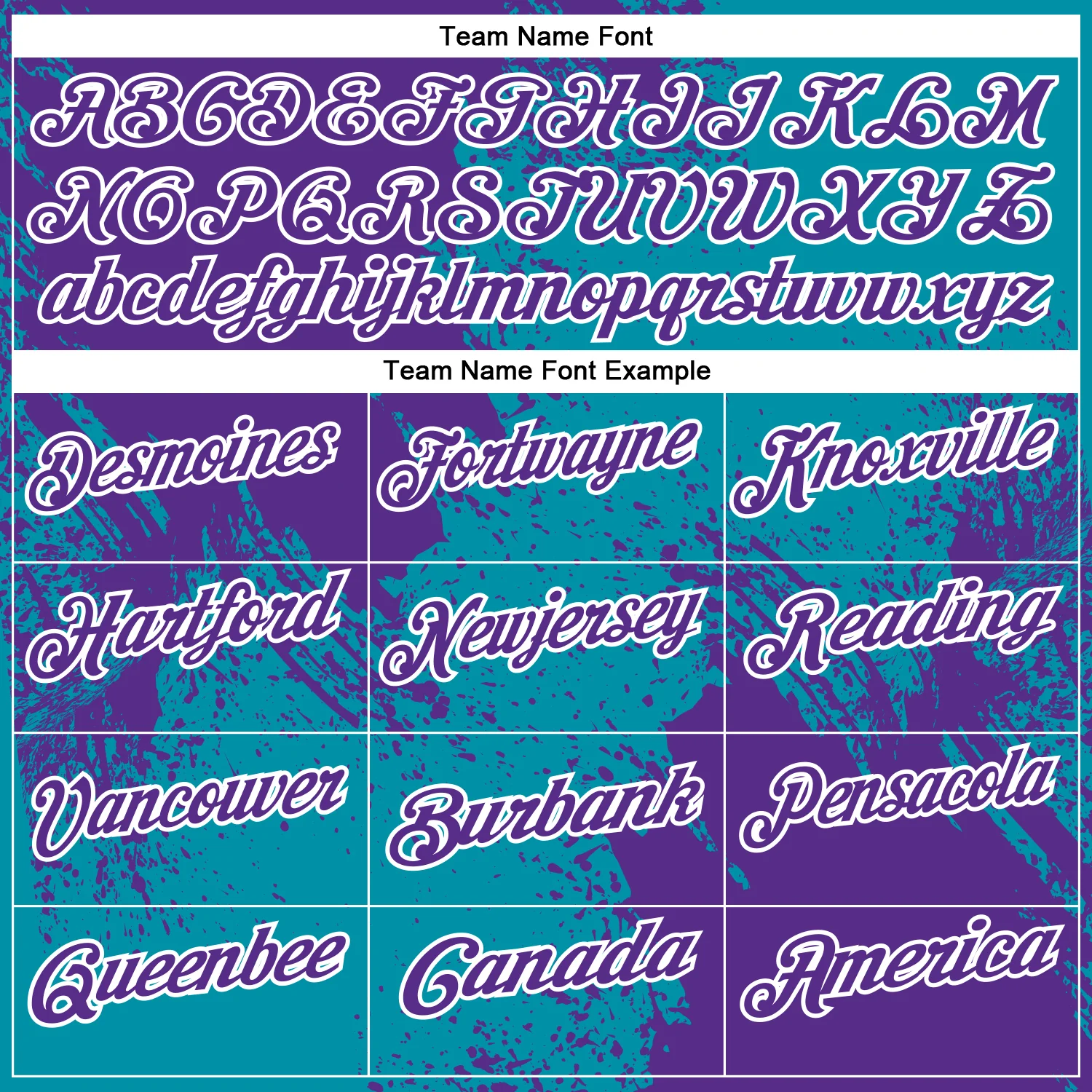 Custom Purple Teal-White 3D Pattern Design Abstract Brush Stroke Performance Polo Shirt