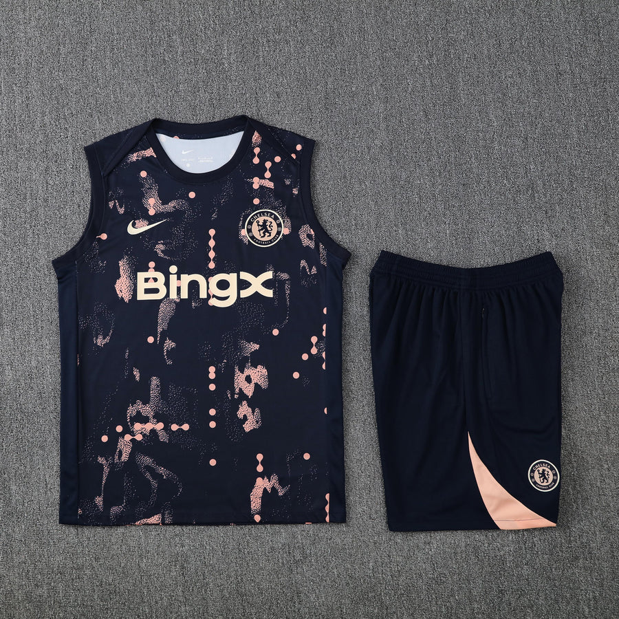 Kit Tank Top + Shorts Chelsea Dark Blue Training 25/26