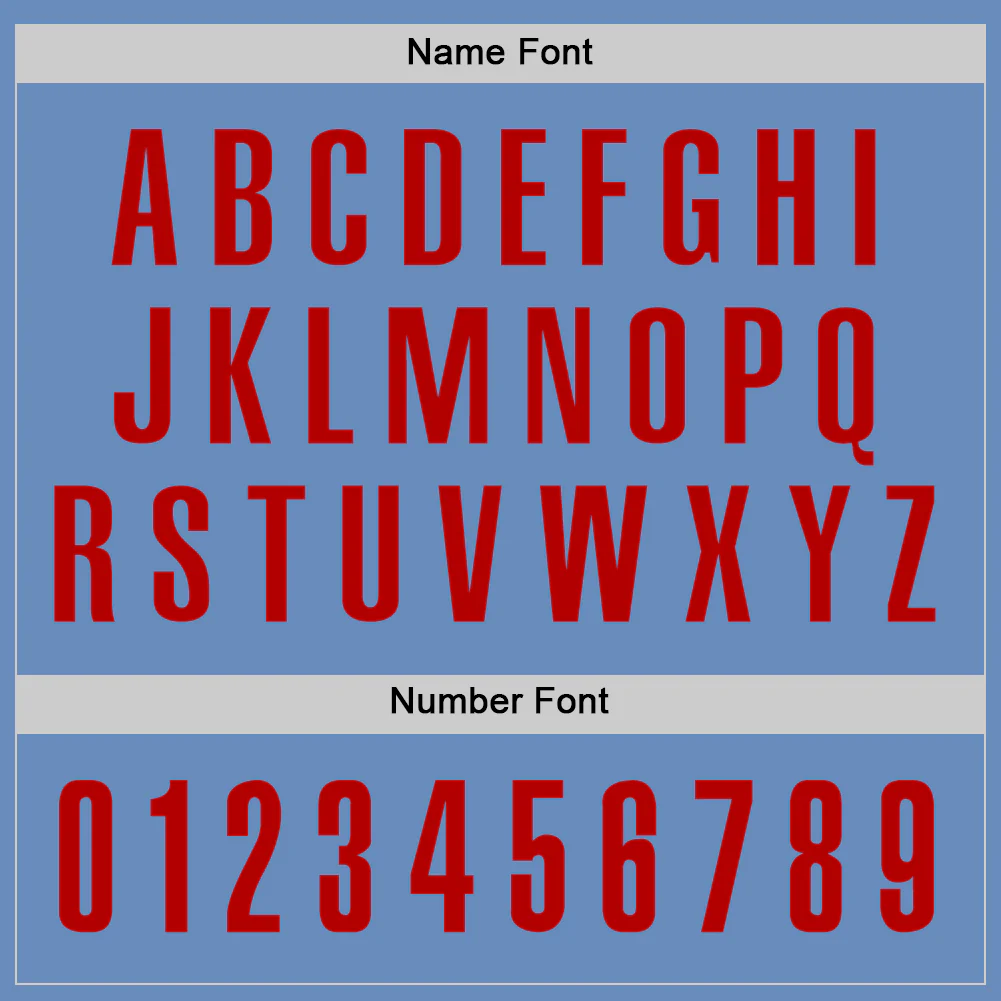 Custom Light Blue Red Performance Golf Polo Shirt