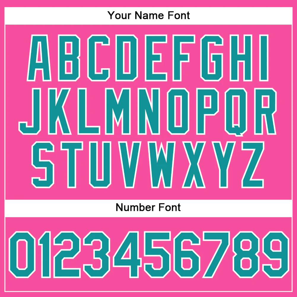 Custom Pink Teal-White Performance Vapor Golf Polo Shirt