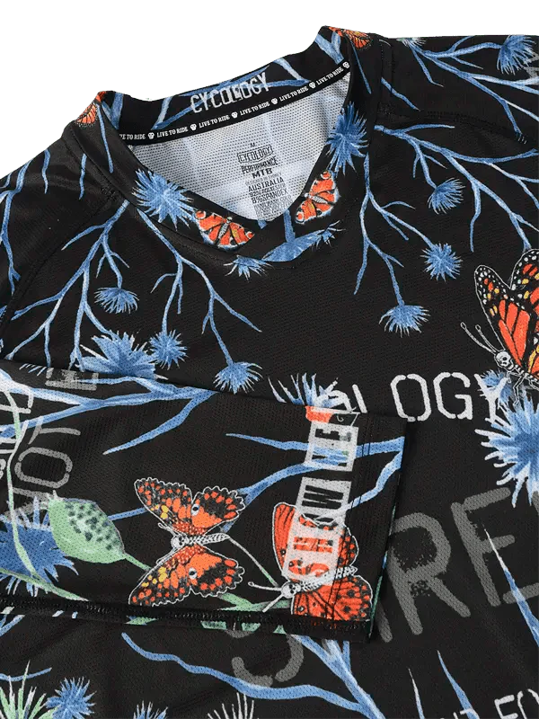 Gangsta Men's Long Sleeve MTB Jersey