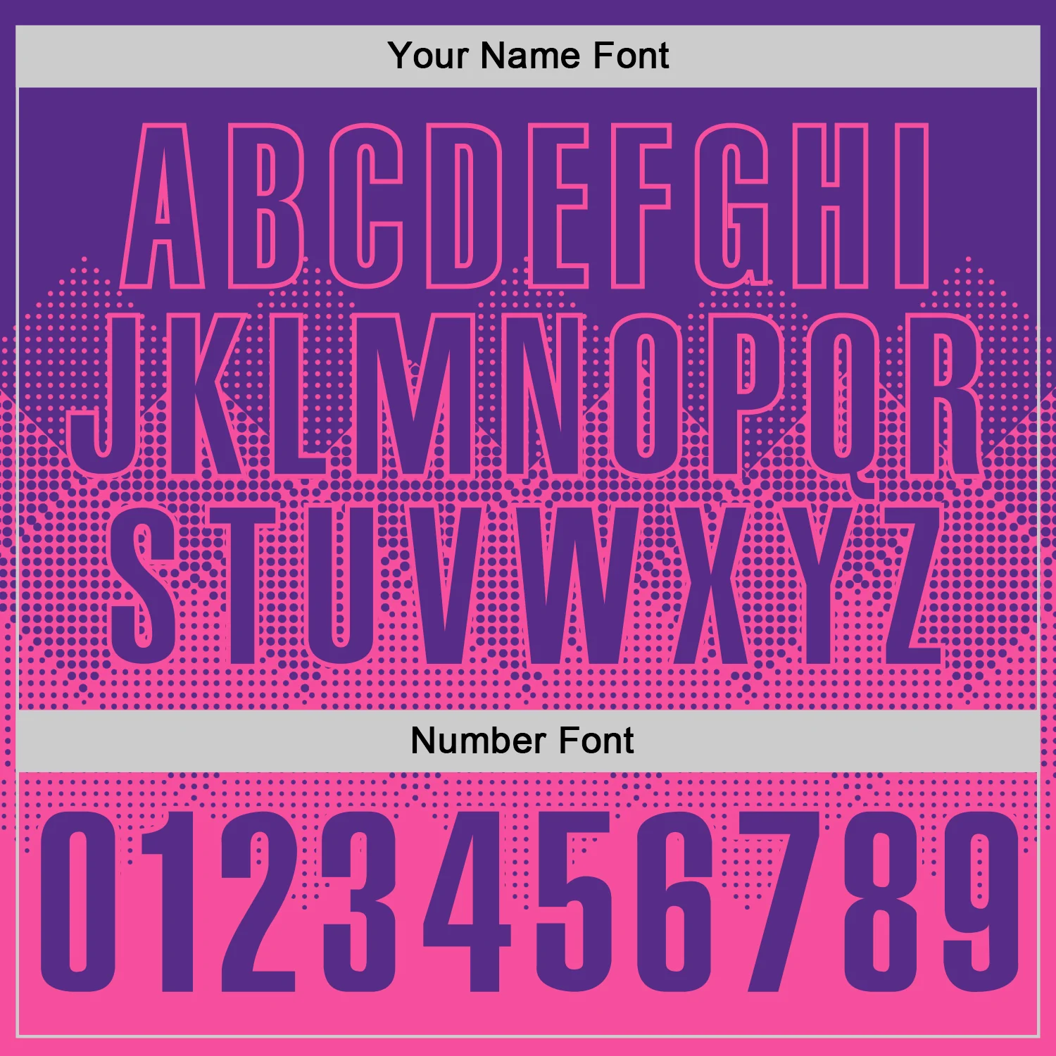 Custom Purple Pink 3D Gradient Square Shape Performance Polo Shirt