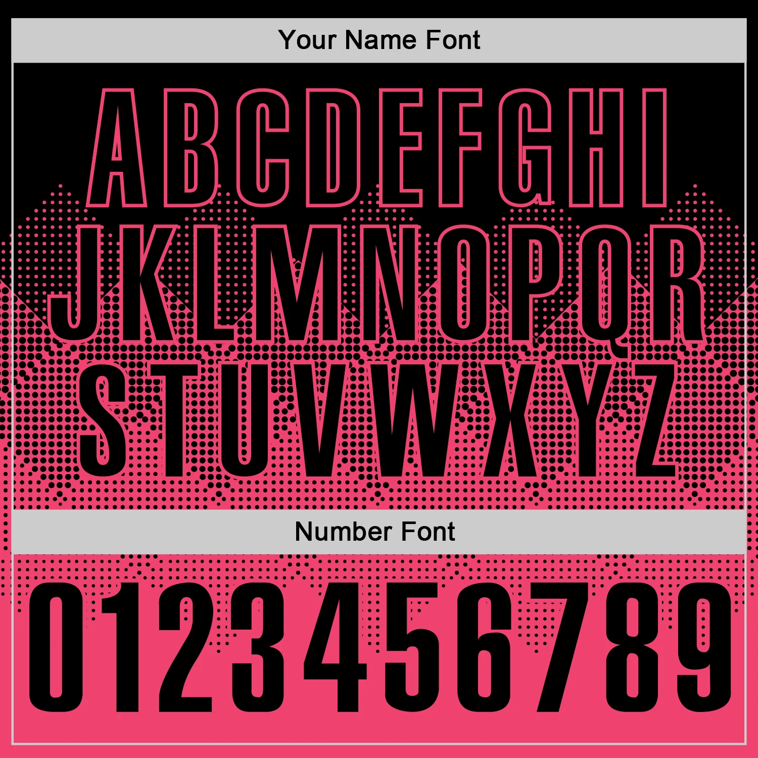 Custom Black Neon Pink 3D Gradient Square Shape Performance Polo Shirt