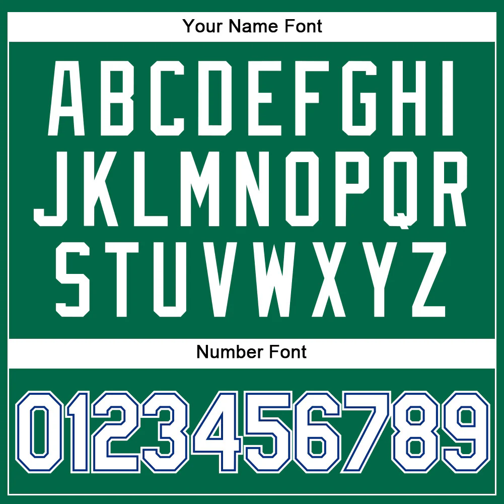 Custom Kelly Green White-Royal Performance Vapor Golf Polo Shirt