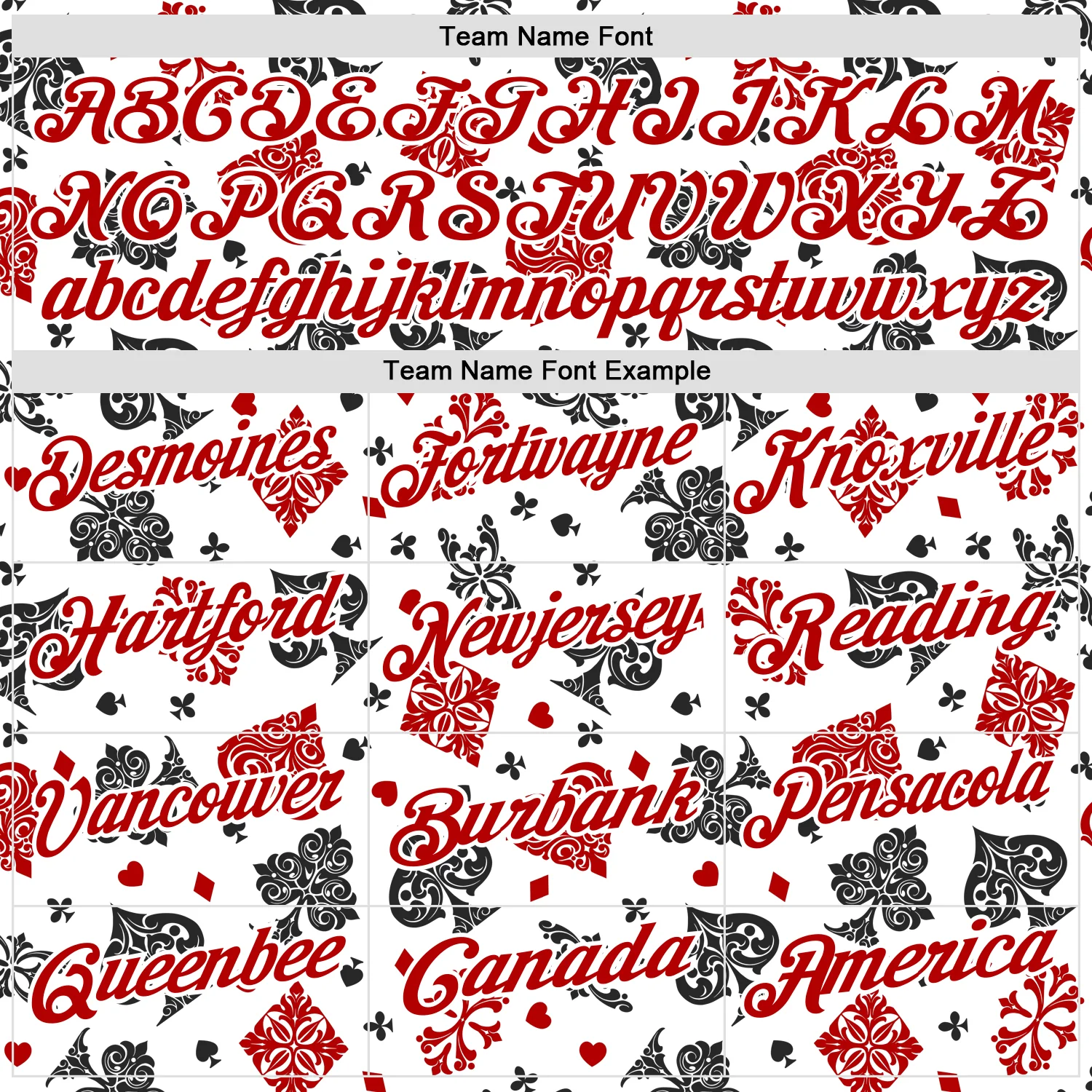 Custom White Red 3D Gambling Poker Performance Polo Shirt