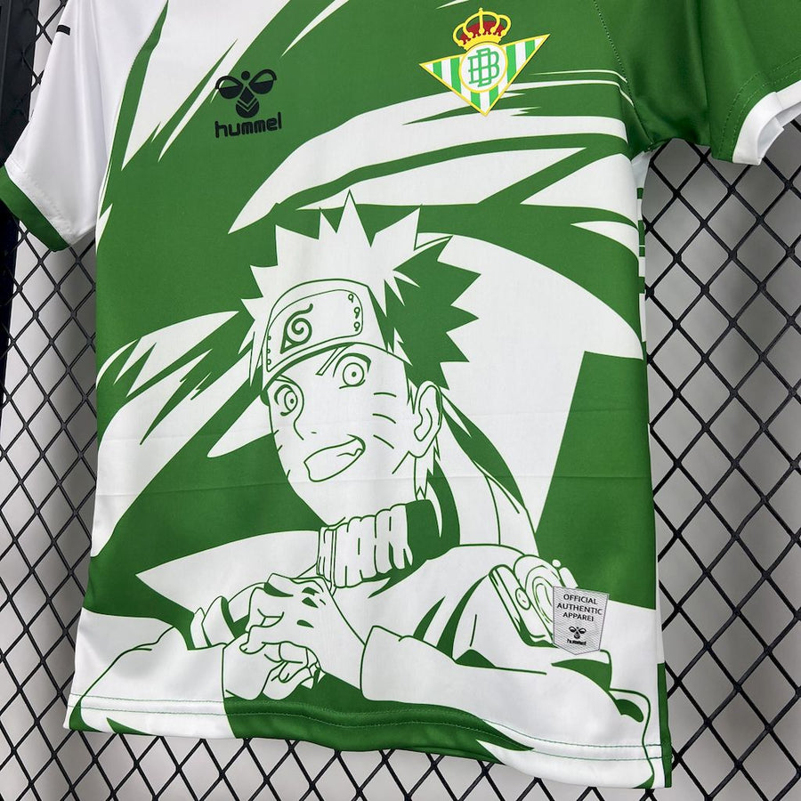 Real Betis x Naruto 2025 Kit Kids