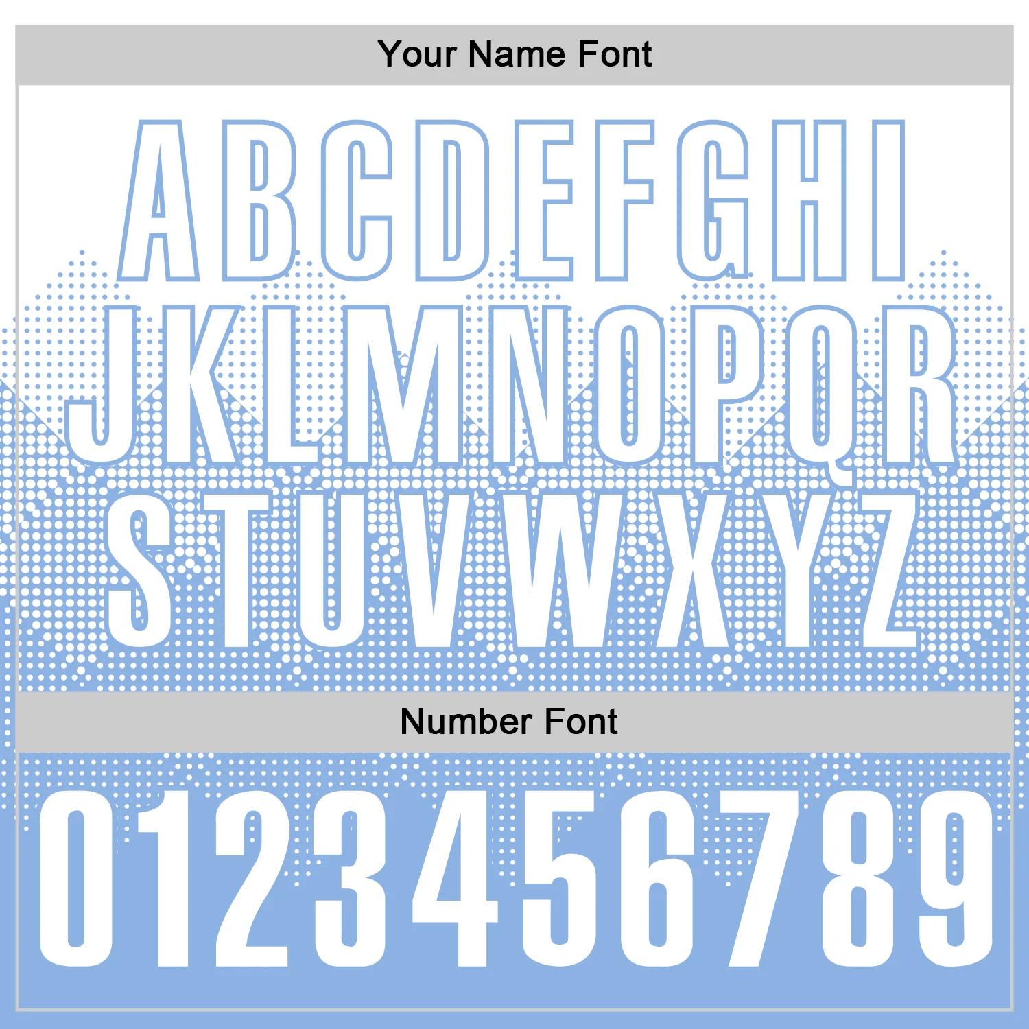 Custom White Light Blue 3D Gradient Square Shape Performance Polo Shirt