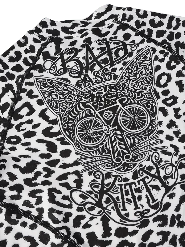 Kitty Women's Long Sleeve Base Layer White