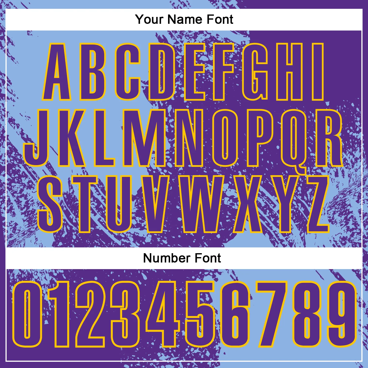 Custom Light Blue Purple-Yellow 3D Pattern Design Abstract Brush Stroke Performance Polo Shirt