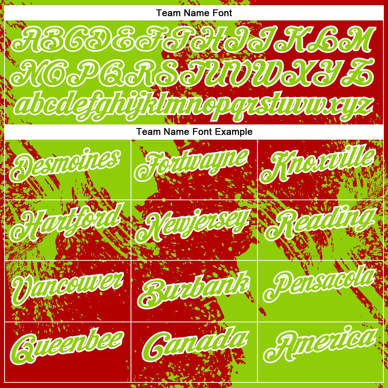 Custom Neon Green Red-White 3D Pattern Design Abstract Brush Stroke Performance Polo Shirt