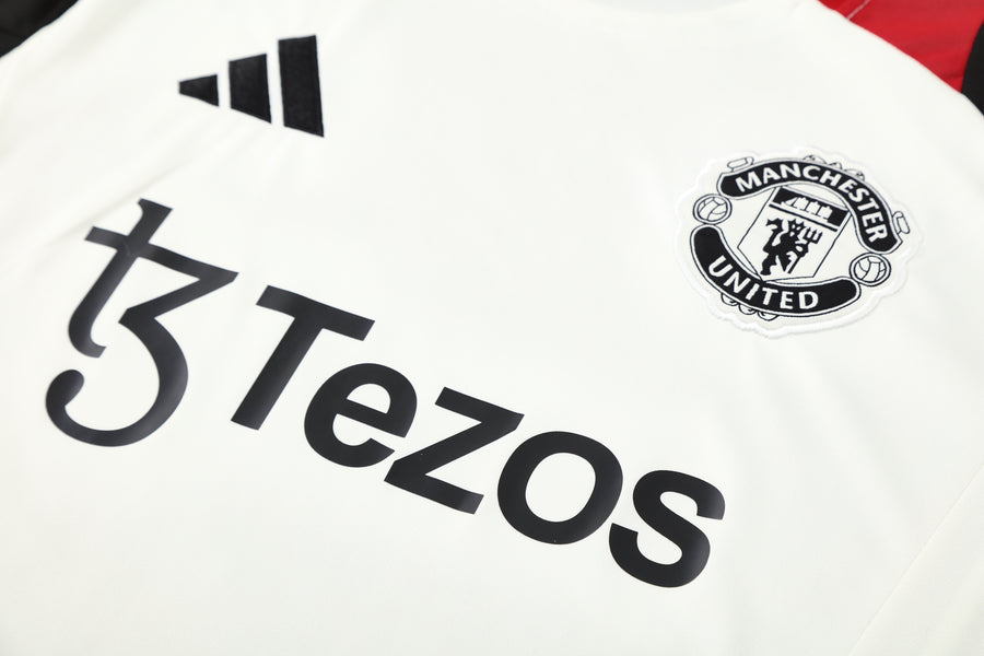 Kit Shirt + Shorts Manchester United White/Black Training 25/26
