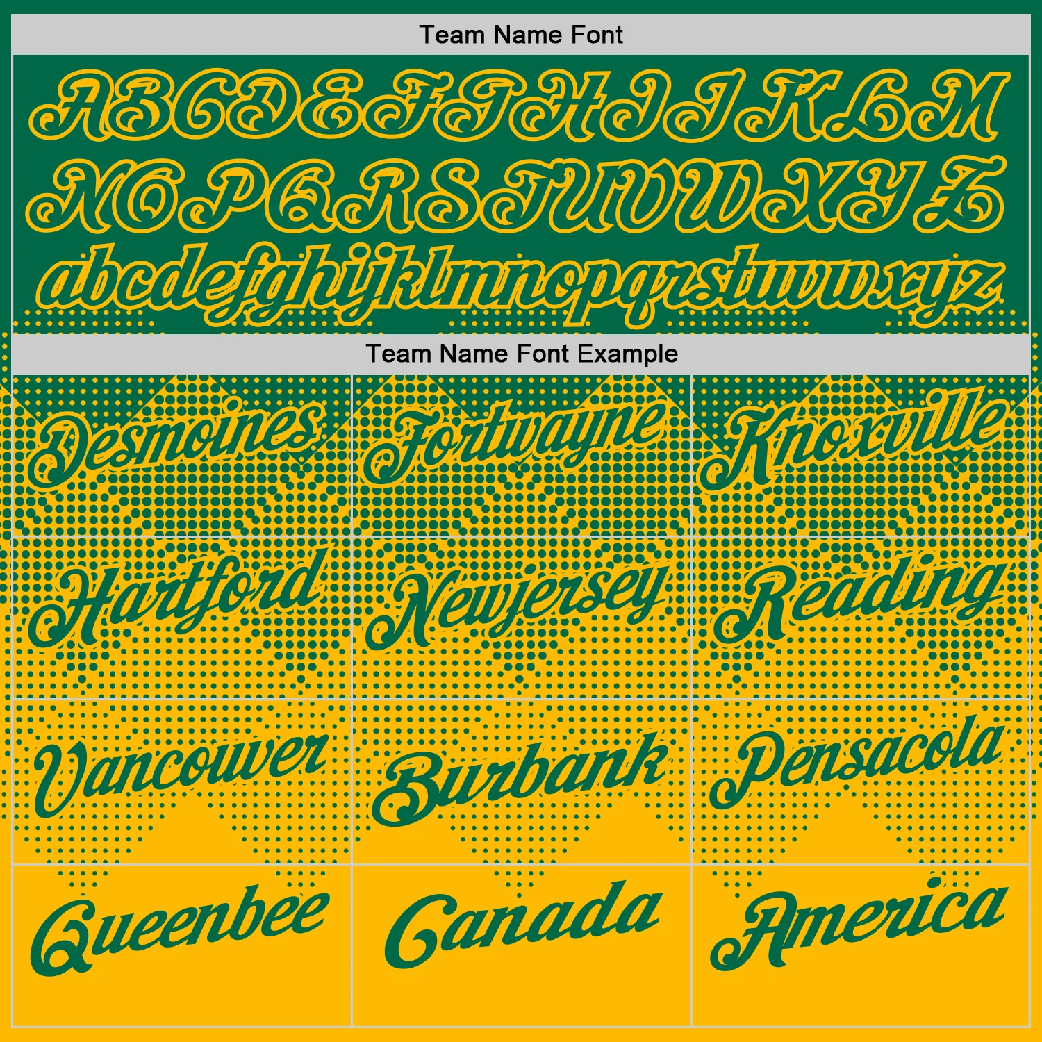 Custom Kelly Green Gold 3D Gradient Square Shape Performance Polo Shirt