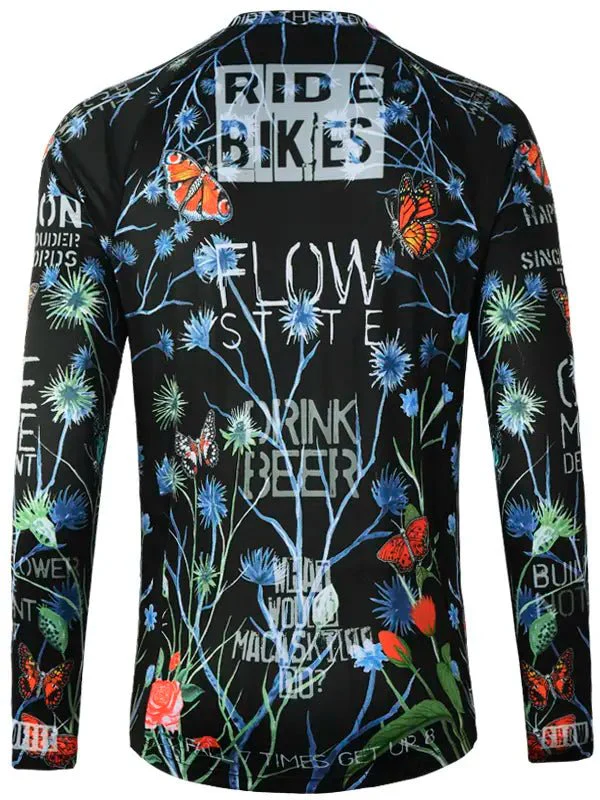Gangsta Men's Long Sleeve MTB Jersey