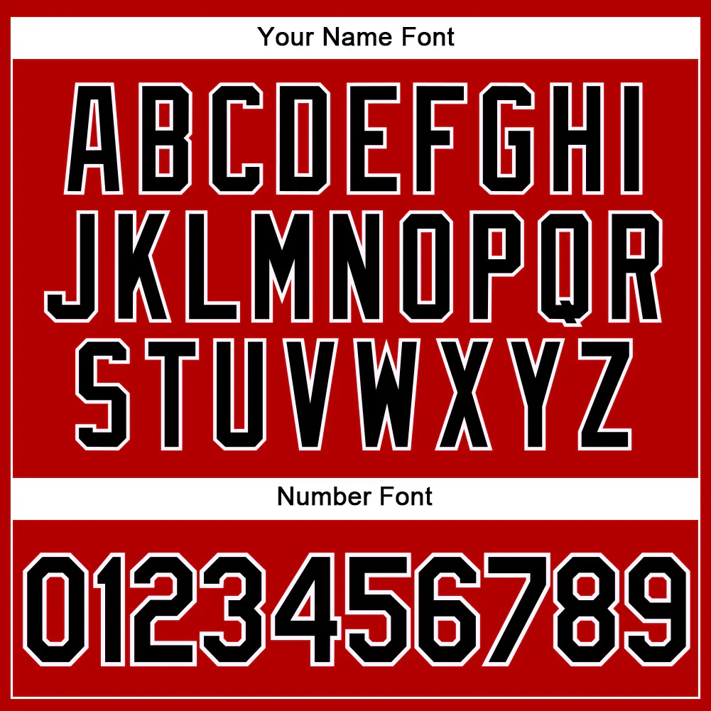 Custom Red Black-White Performance Vapor Golf Polo Shirt