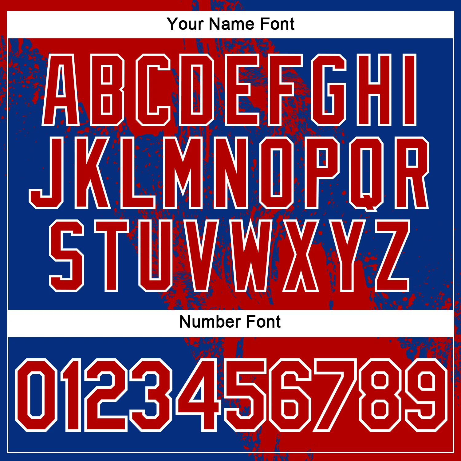 Custom Red Royal-White 3D Pattern Design Abstract Brush Stroke Performance Polo Shirt