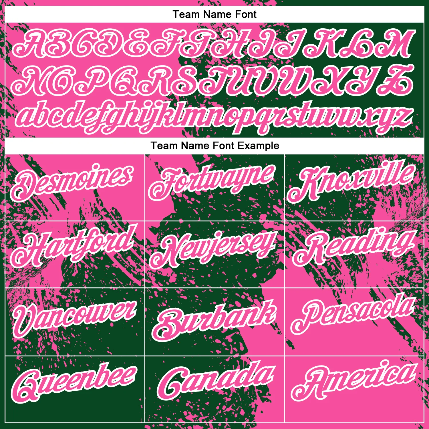 Custom Pink Green-White 3D Pattern Design Abstract Brush Stroke Performance Polo Shirt