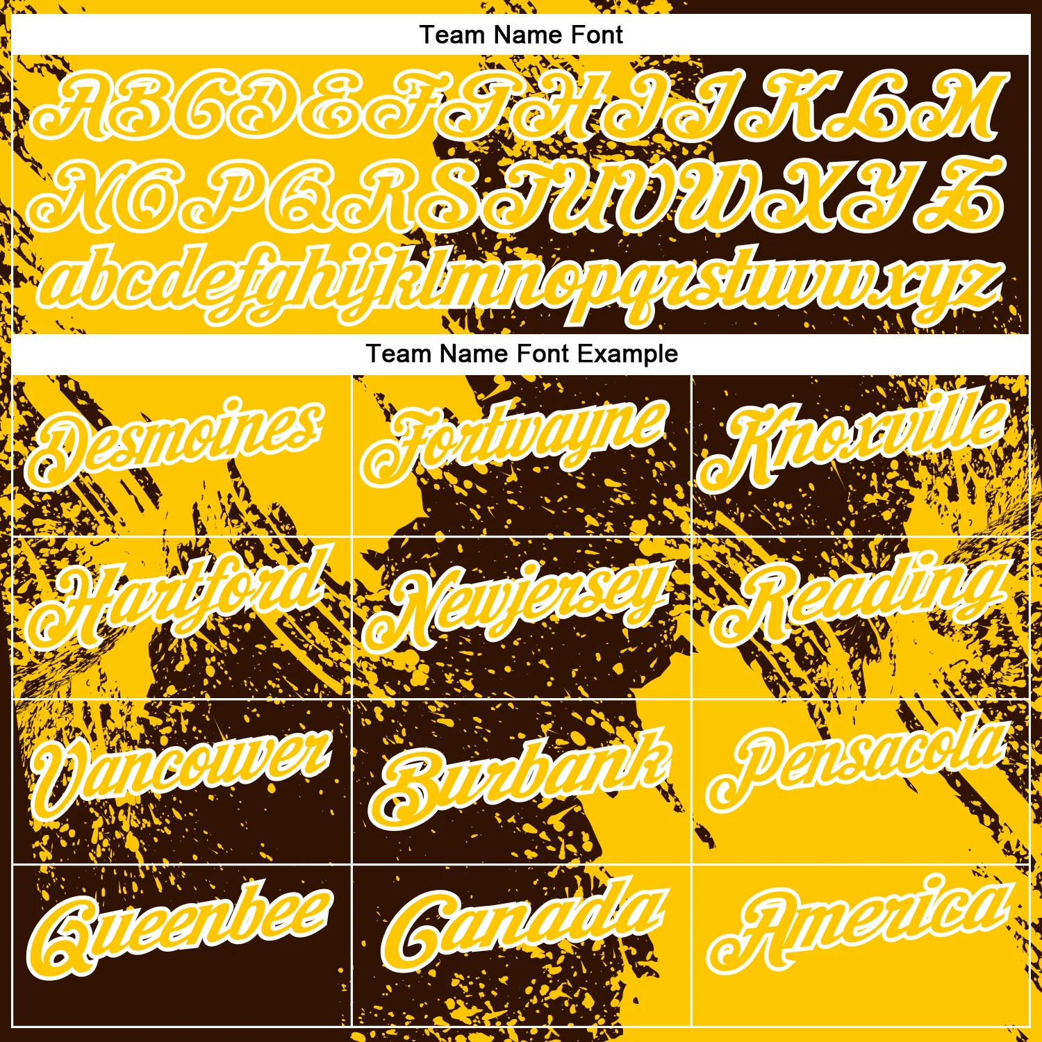 Custom Yellow Brown-White 3D Pattern Design Abstract Brush Stroke Performance Polo Shirt