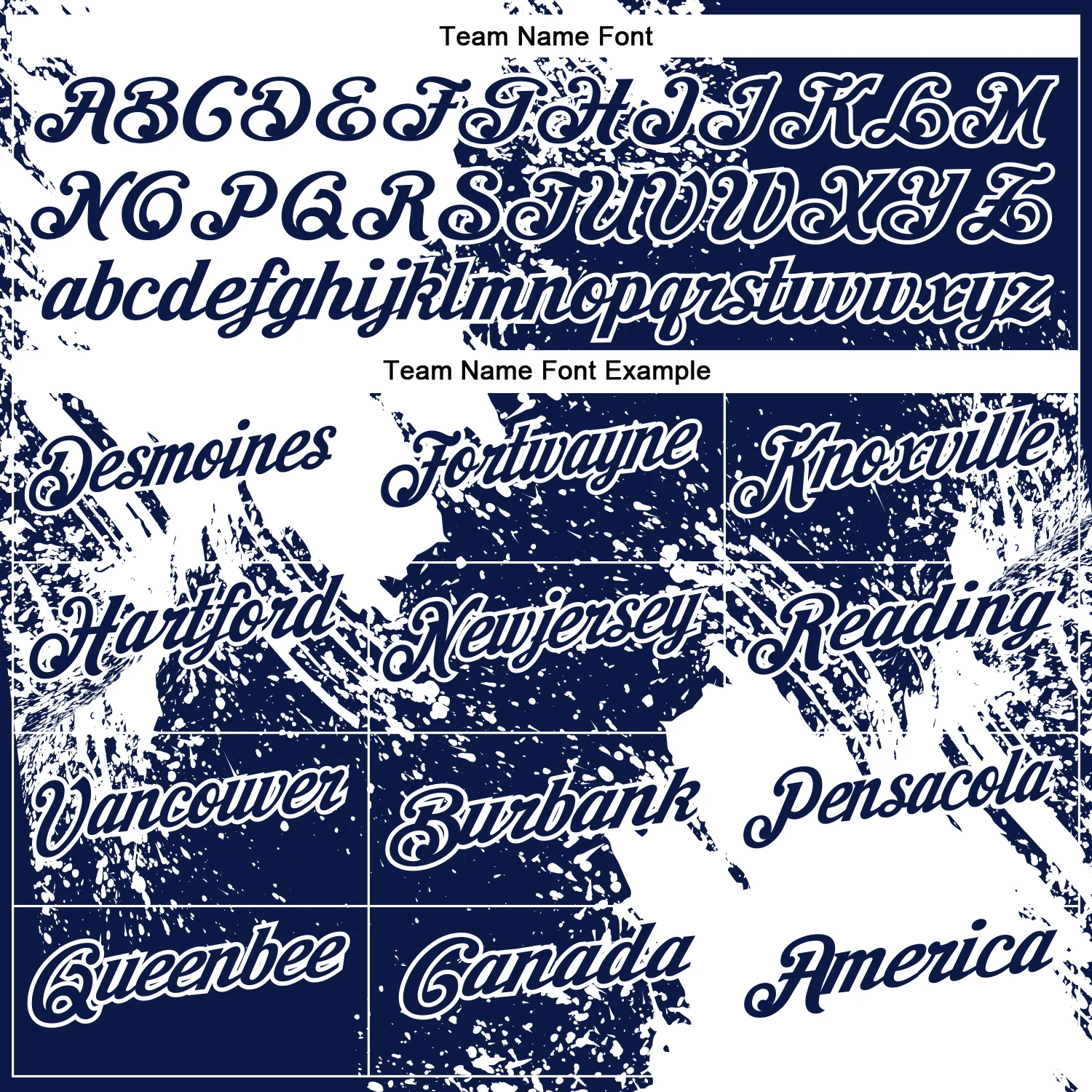 Custom White Navy 3D Pattern Design Abstract Brush Stroke Performance Polo Shirt