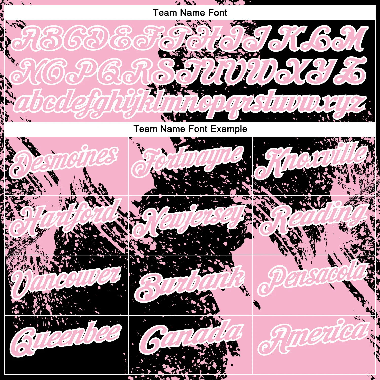 Custom Light Pink Black-White 3D Pattern Design Abstract Brush Stroke Performance Polo Shirt