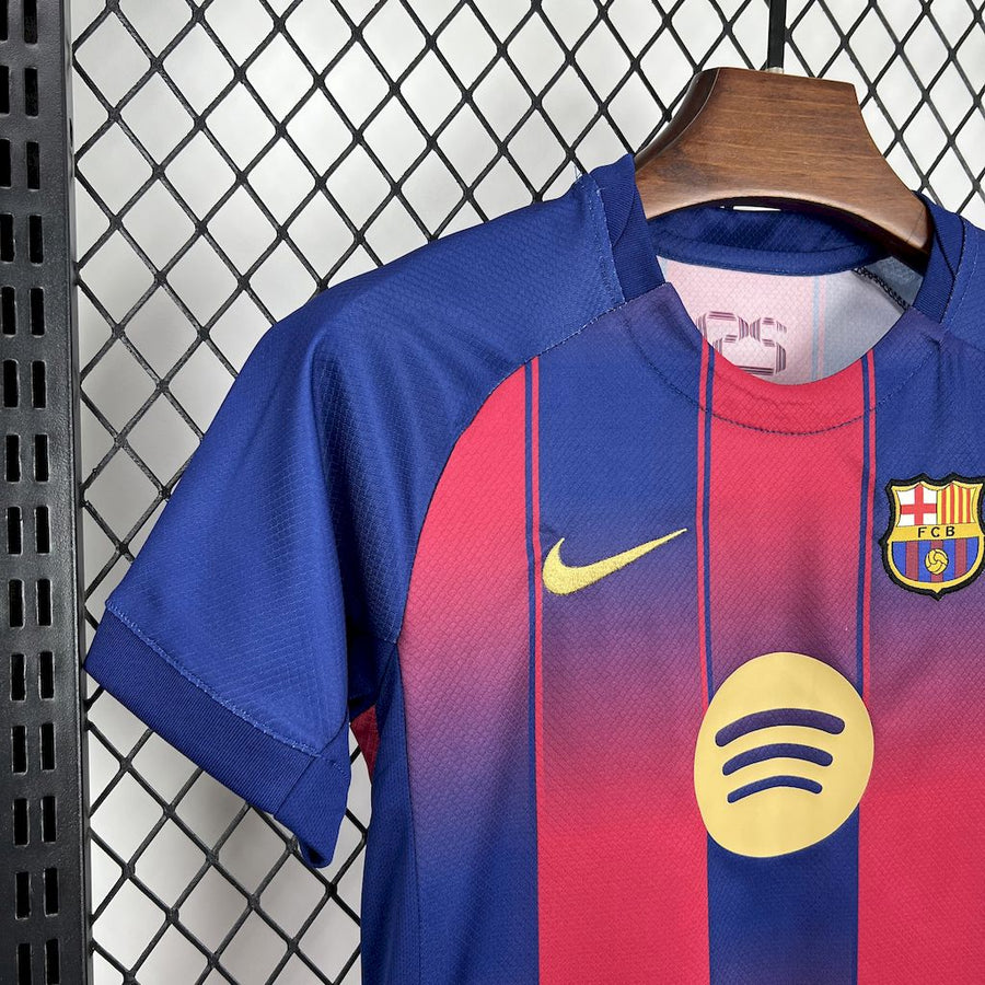 Barcelona Home 25/26 Kit Kids