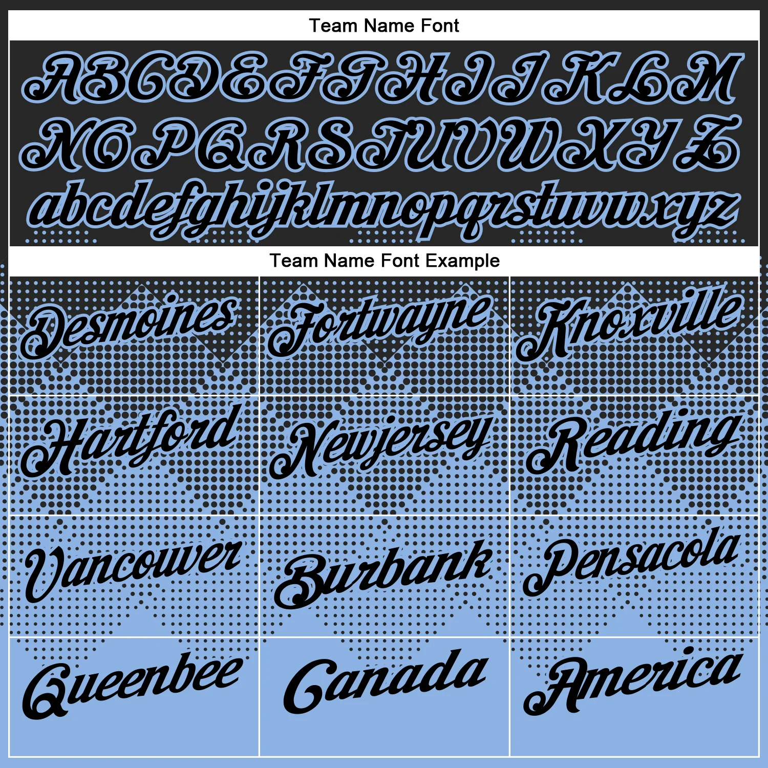 Custom Black Light Blue 3D Pattern Design Gradient Square Shape Performance Polo Shirt