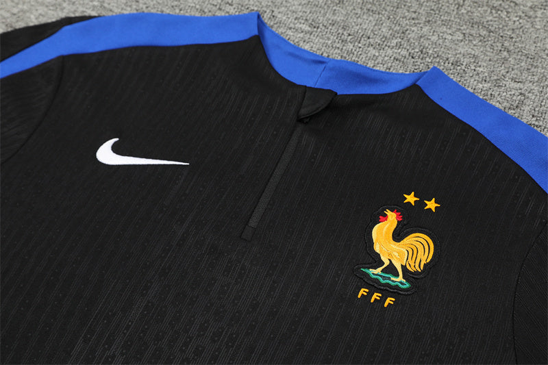 Tracksuit France Black Training 24/25