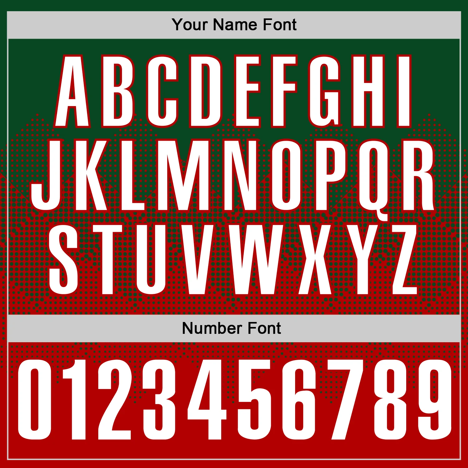 Custom Green White-Red 3D Gradient Square Shape Performance Polo Shirt